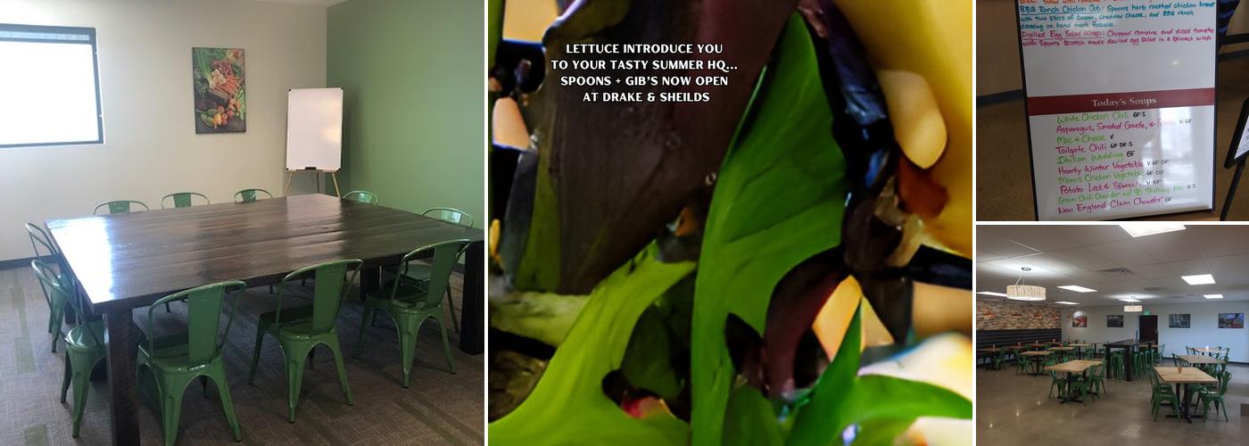 Spoons, Soups, Salads & Sandwiches & Gib's NY Bagels Menu