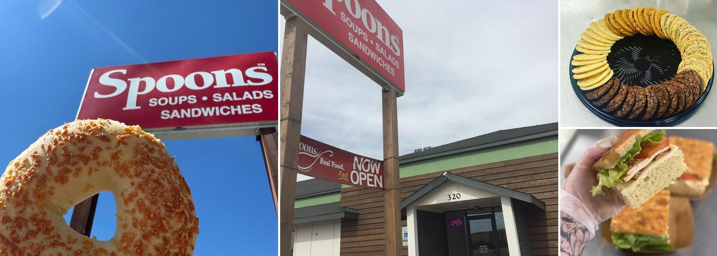 Spoons, Soups, Salads & Sandwiches & Gib's NY Bagels