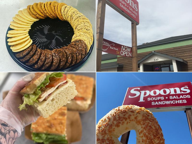 Spoons, Soups, Salads & Sandwiches & Gib's NY Bagels