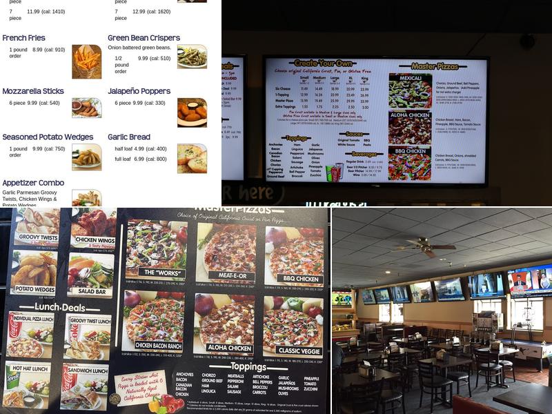 Straw Hat Pizza Menu