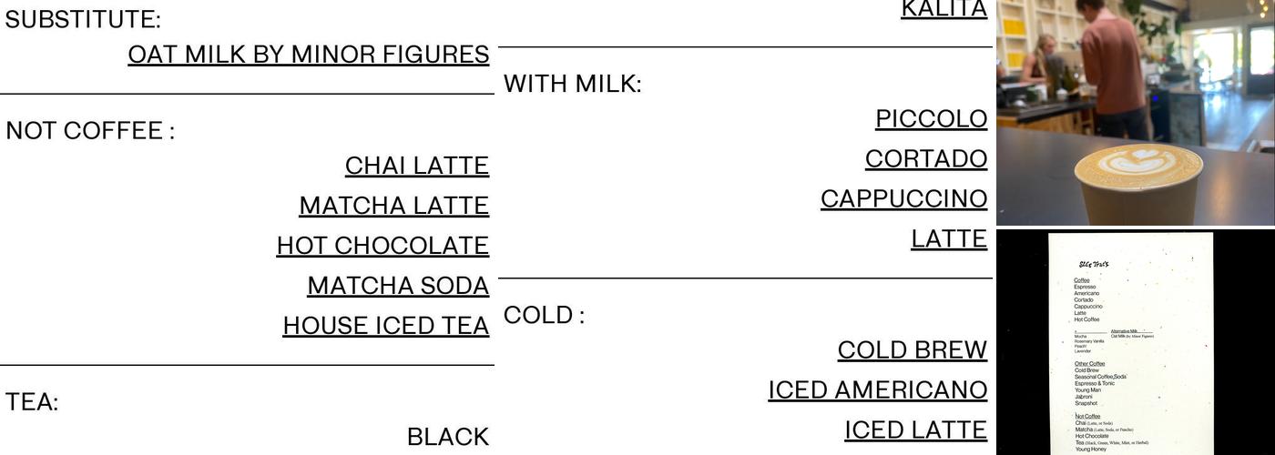 Side Track Menu