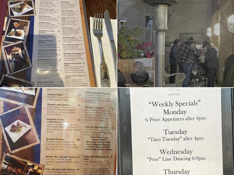 Old City Hall Restaurant Menu