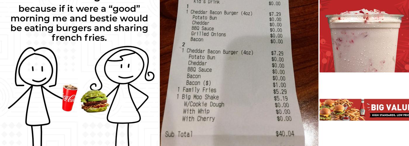 MOOYAH Burgers, Fries & Shakes Menu