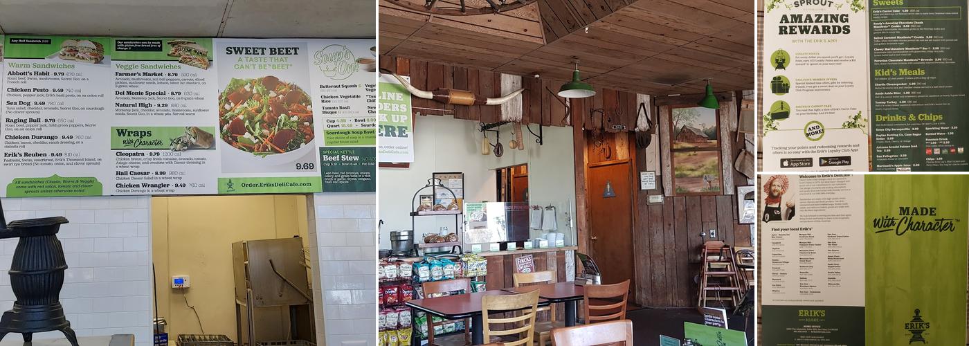 Erik's DeliCafé Menu