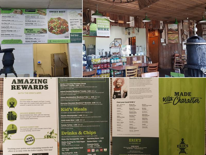 Erik's DeliCafé Menu