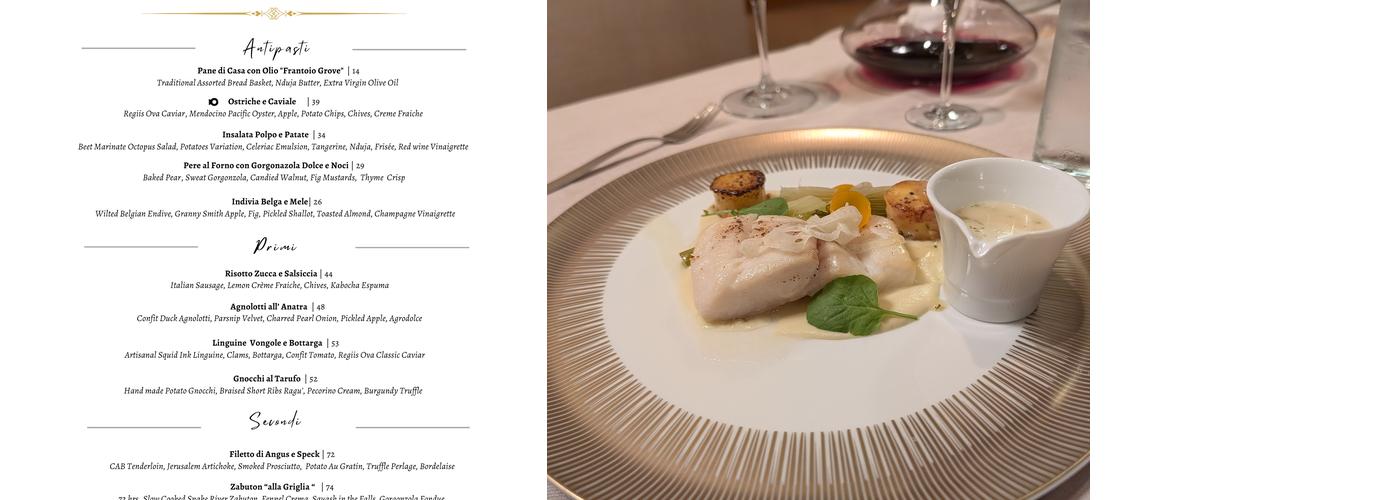 IL VIGNETO Menu