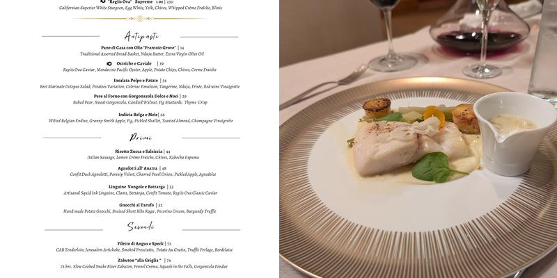 IL VIGNETO Menu