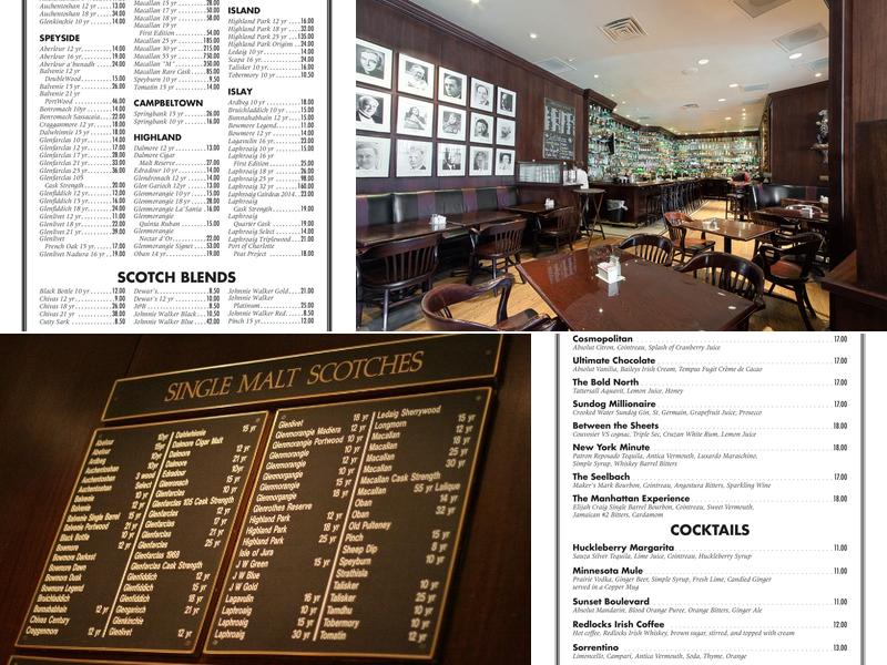 The St. Paul Grill Menu