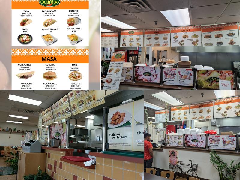 Taqueria Los Ocampo Menu