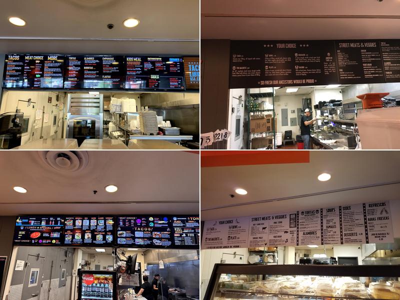 Taco Libre Menu