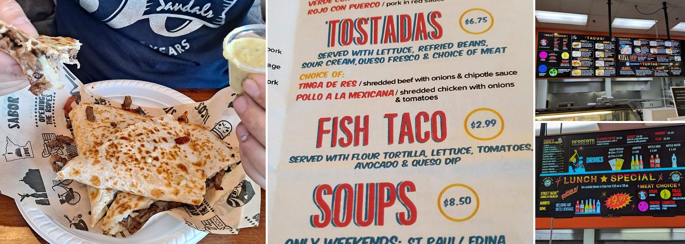 Taco Libre Menu