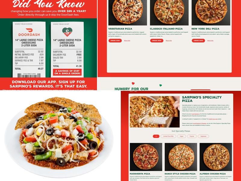 Sarpino's Pizzeria Richfield Menu