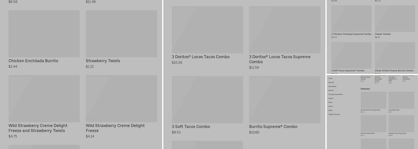 Taco Bell Menu