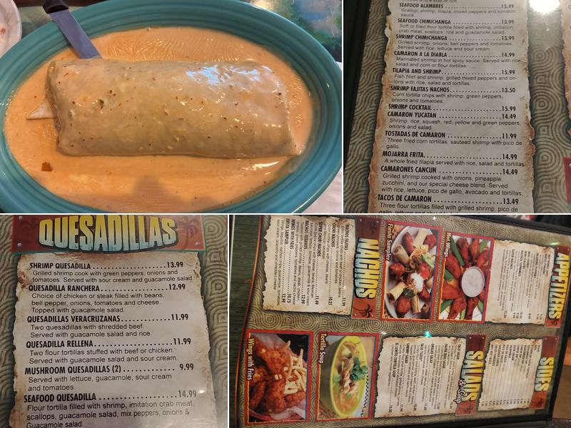 El Loro Mexican Grill Menu