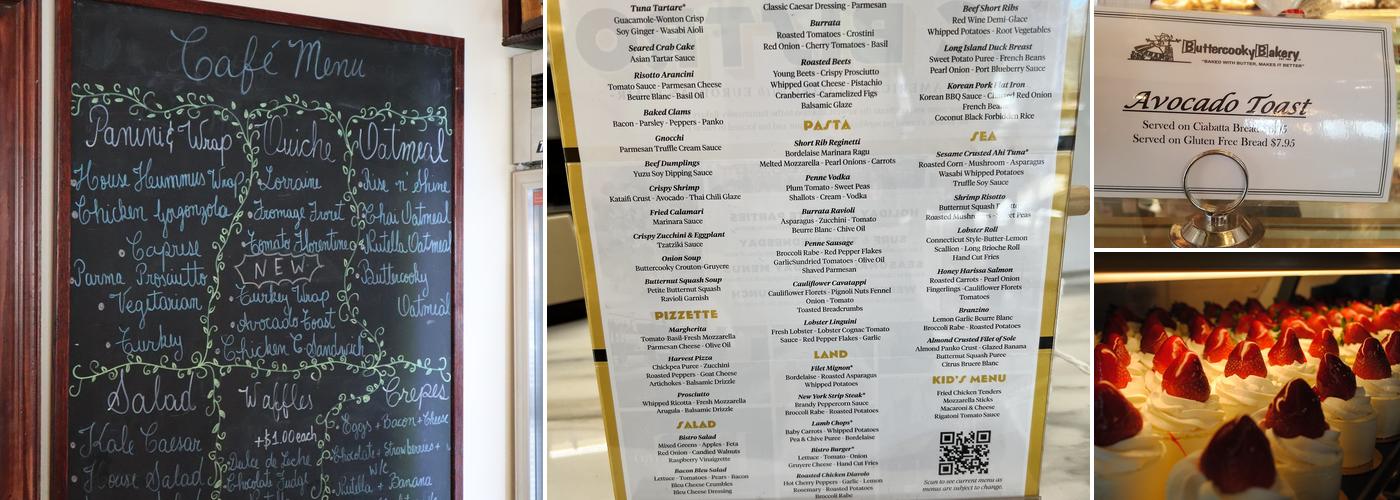 Buttercooky Bakery & Café Menu