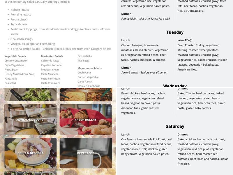 Q. Cumbers Menu