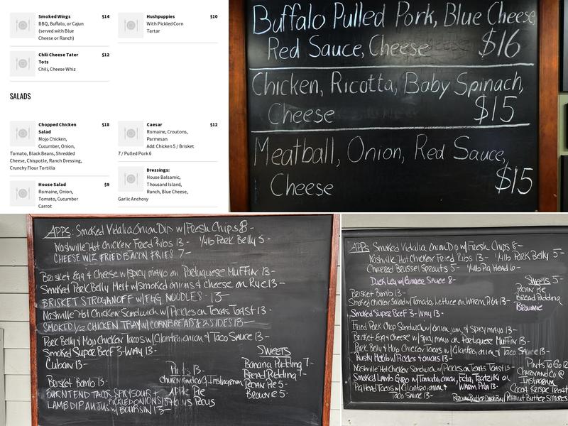 Rusty Can Menu