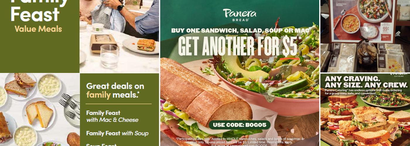 Panera Bread Menu