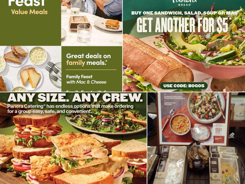 Panera Bread Menu