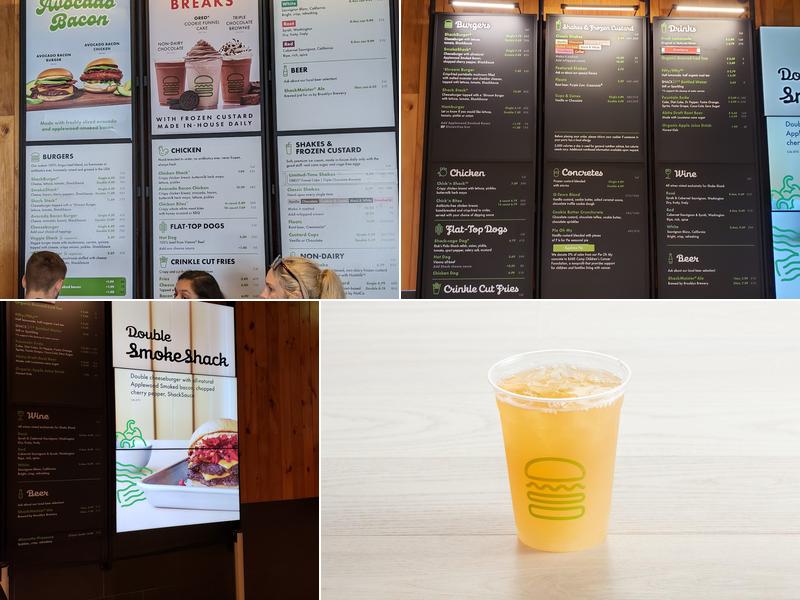 Shake Shack Florida Mall Menu