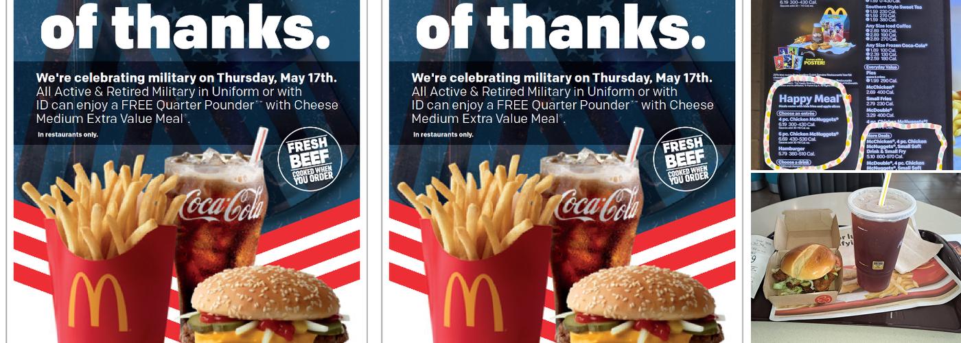 McDonald's Menu