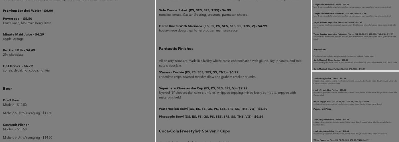 Cafe 4 Menu