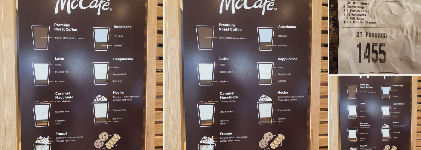McDonald's Menu