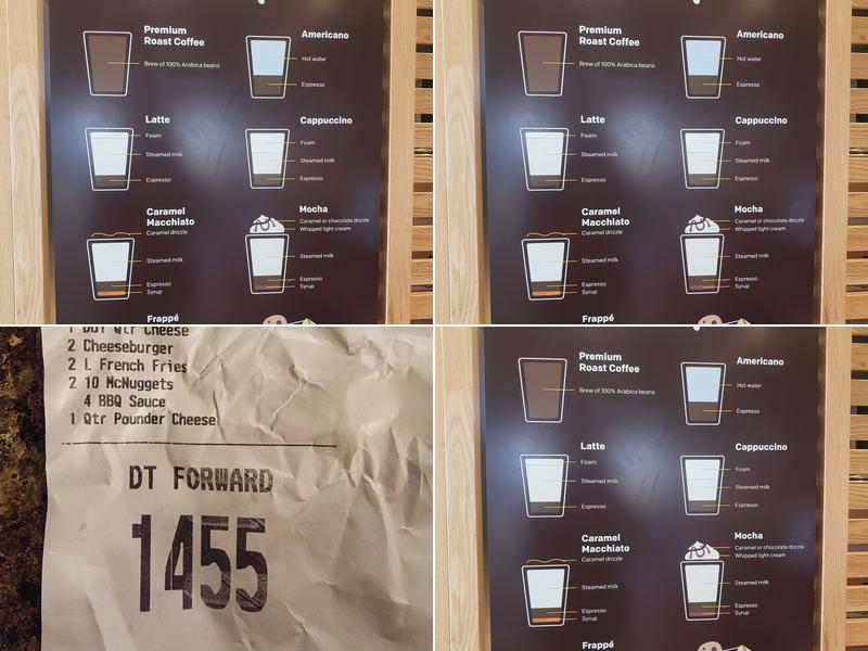 McDonald's Menu