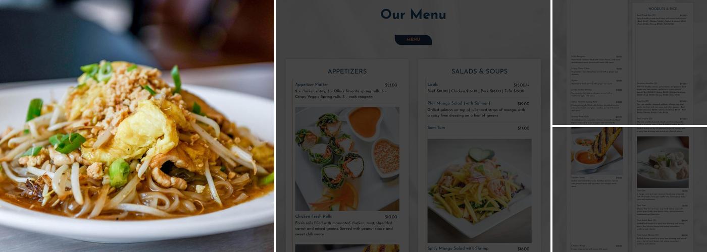 Brown Sugar by the Sea Menu