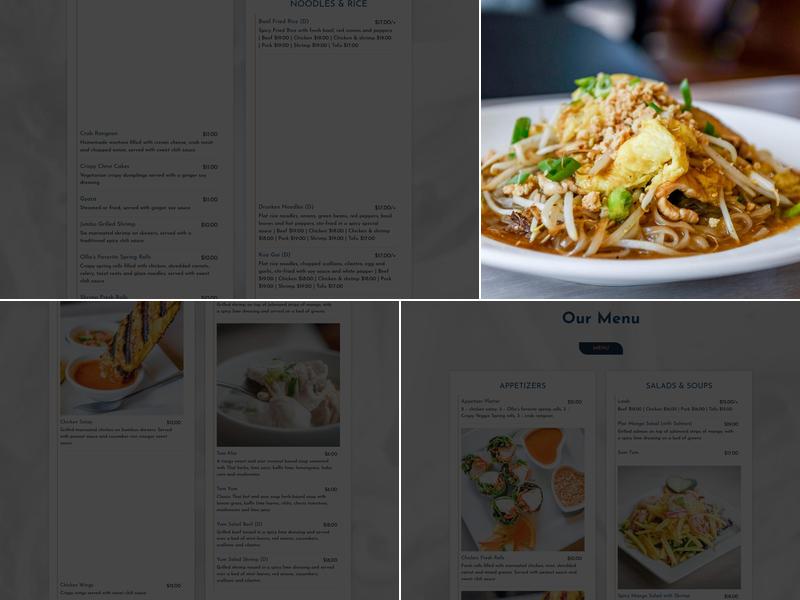 Brown Sugar by the Sea Menu