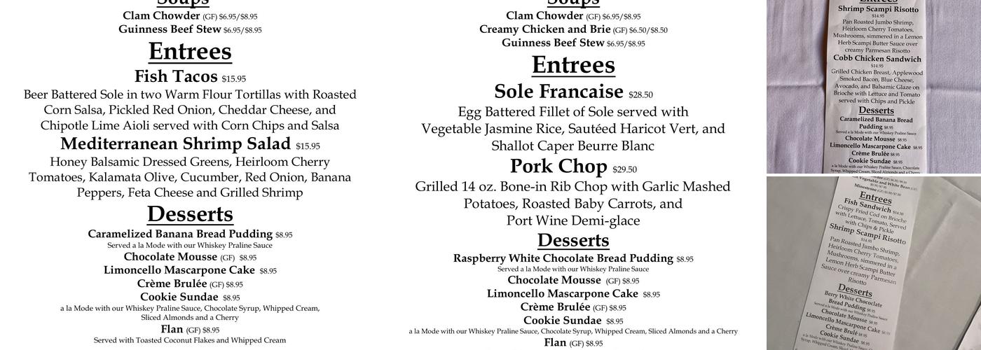 Loretta Menu