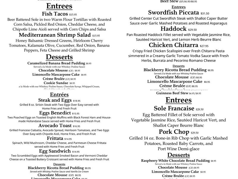 Loretta Menu