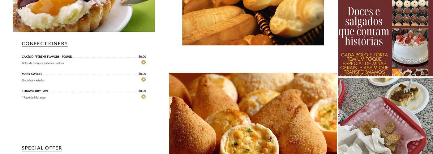 Bakery & Cafe 2000 Menu