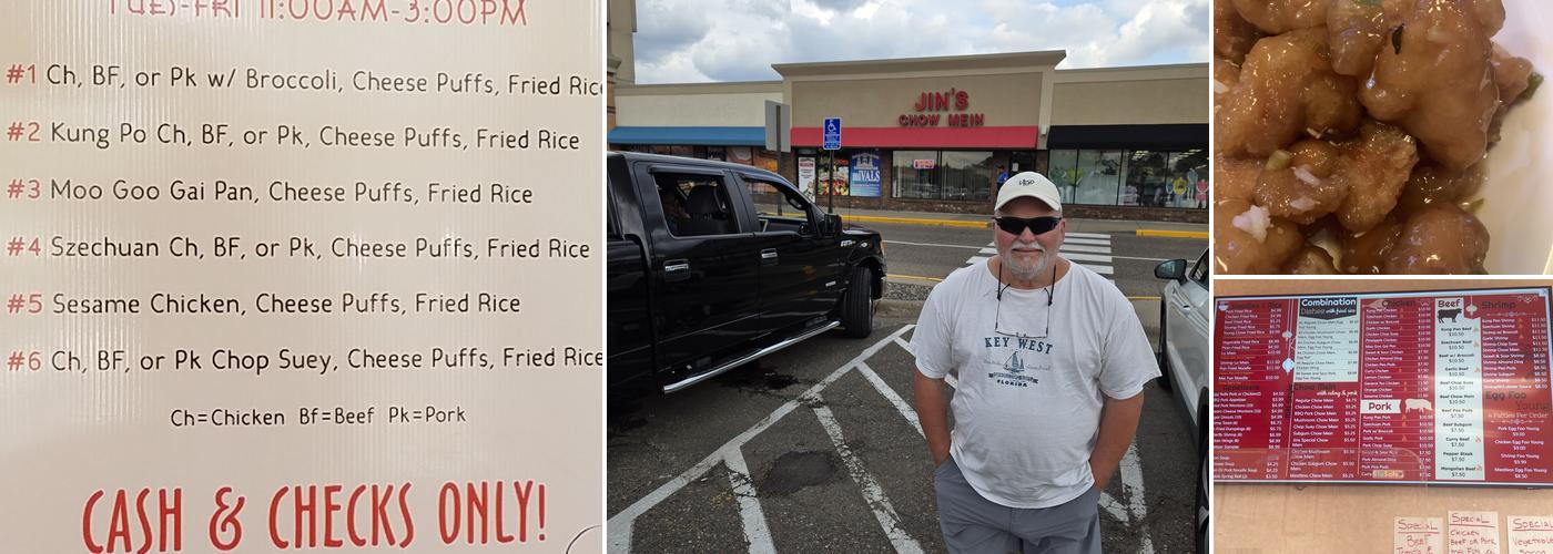 Jin's Chow Mein Menu