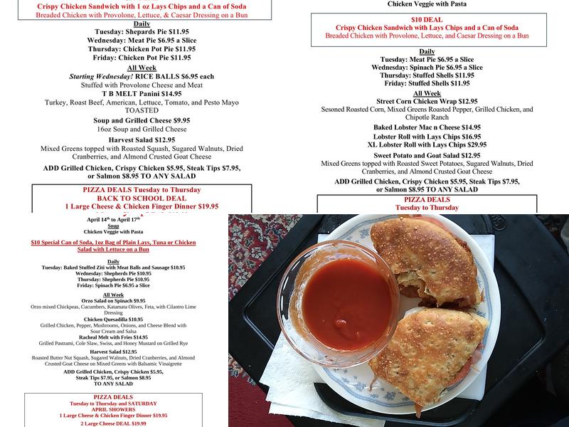 Acio's Family Take Out Menu