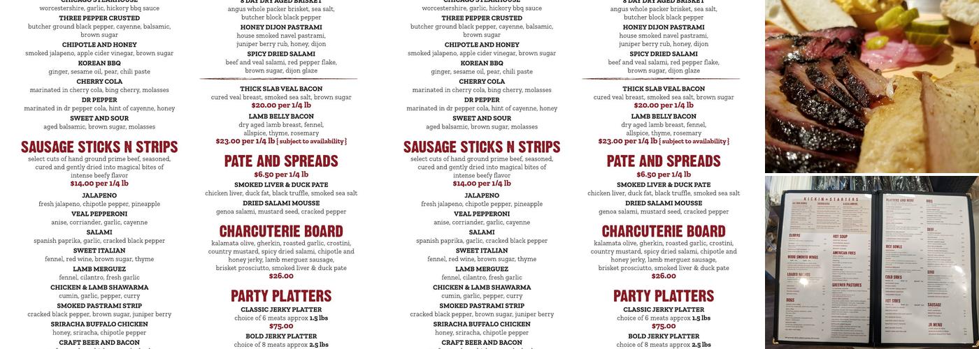 Graze Smokehouse Menu