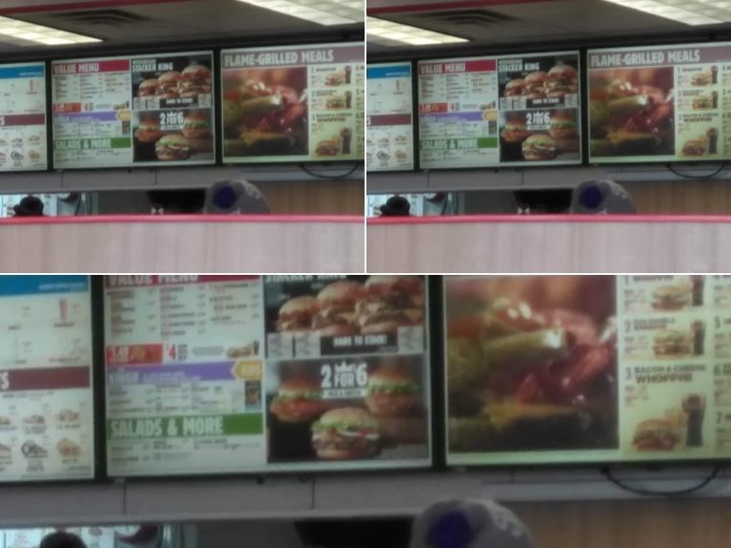 Burger King Menu