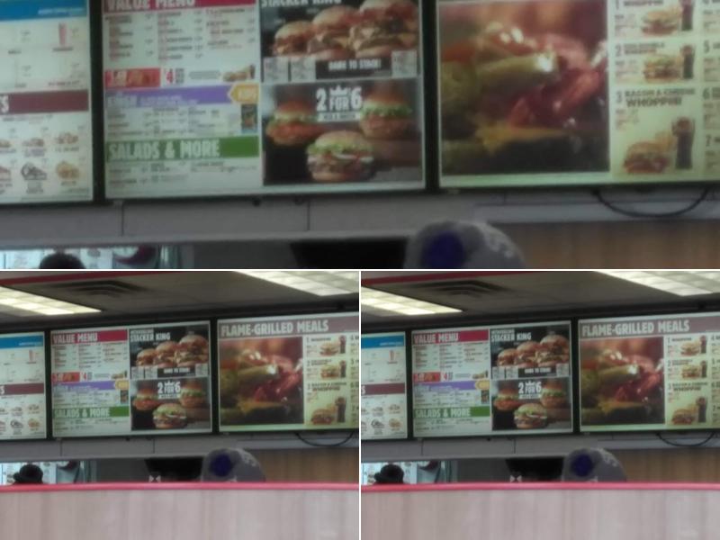 Burger King Menu