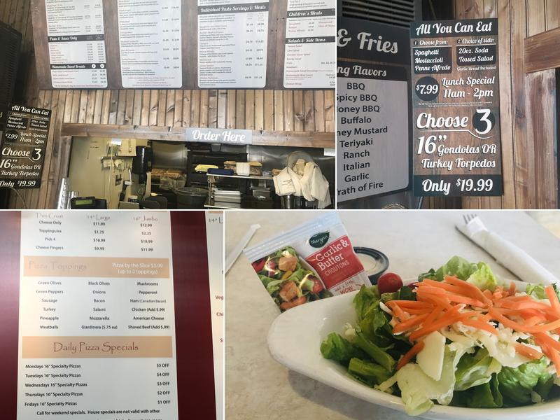 Sweet Taste of Italy Menu