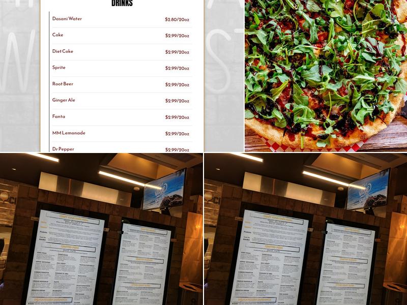 Stone Crust Pizza Menu