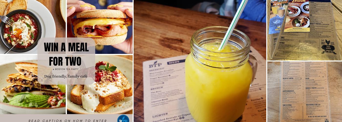 Boston Tea Party Menu