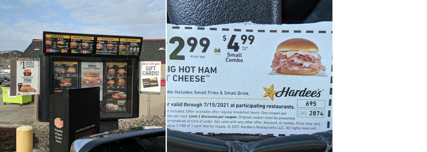 Hardee's Menu