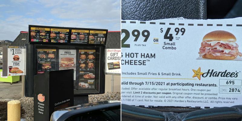 Hardee's Menu