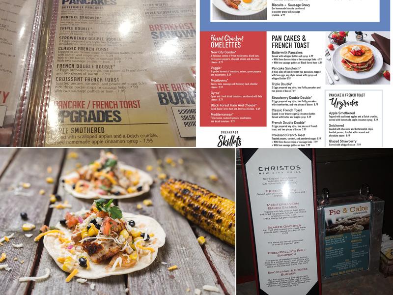 Christos West Lafayette Menu