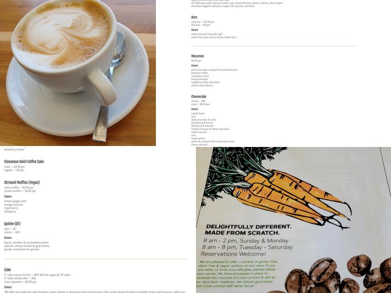 Jules' Bistro Menu