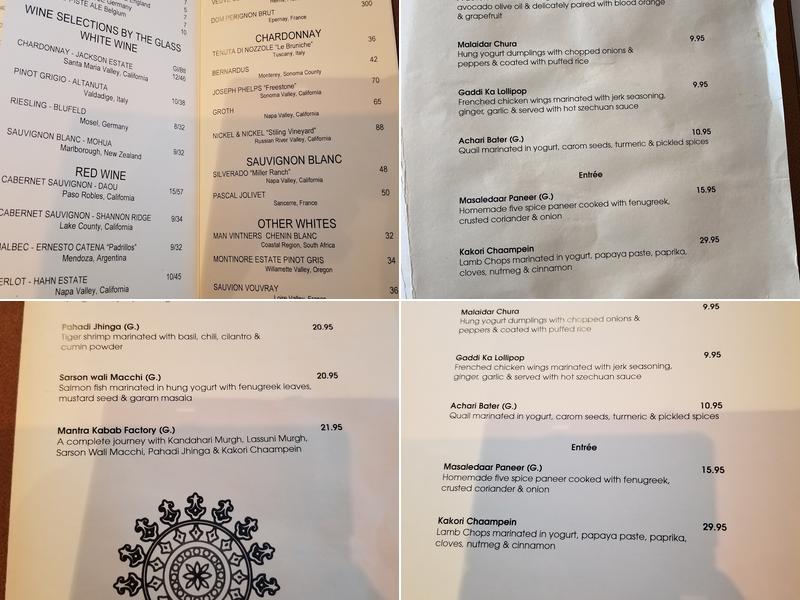 Mantra Menu