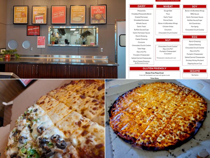 Red's Savoy Pizza Menu