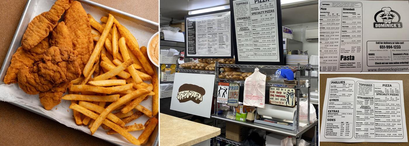 Dominick's Menu