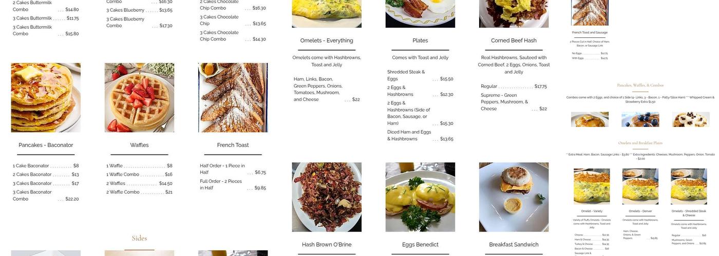 Hovie's Menu