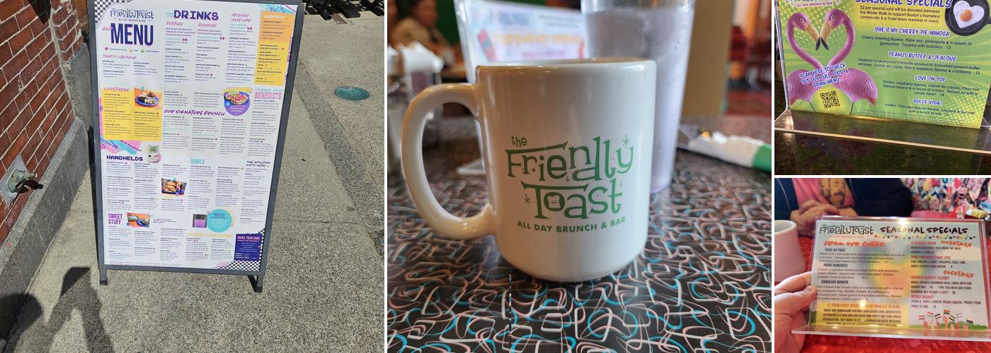 The Friendly Toast Menu